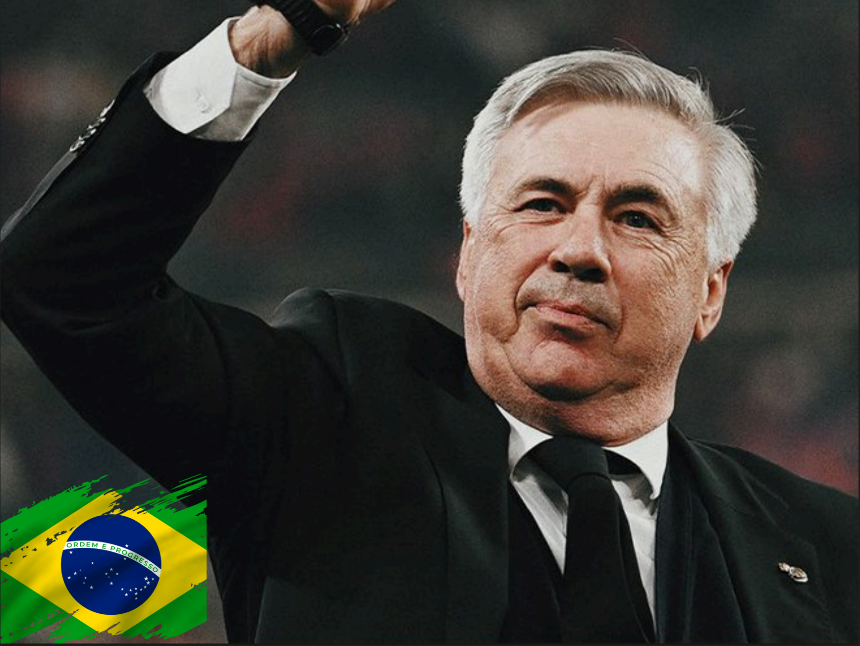 Carlo Ancelotti dirigirá a Brasil rumbo al Mundial de 2026